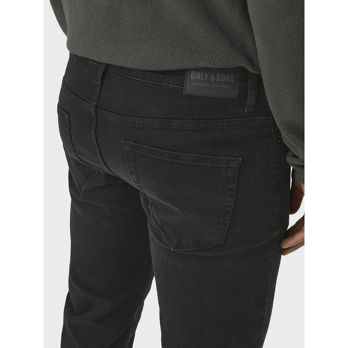 Rechte jeans Weft zwart, ONLY & SONS