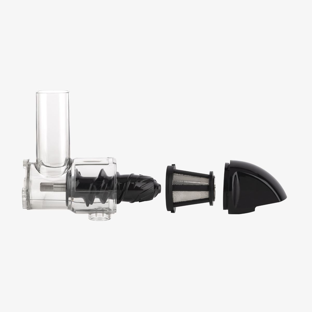Extracteur de jus horizontal - HSX16 noir, H.KOENIG