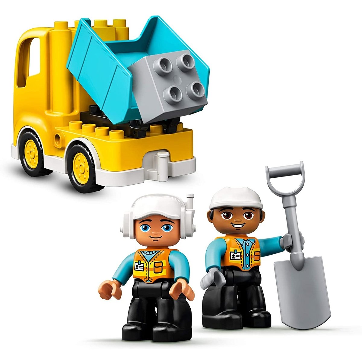 Duplo - Le camion et la pelleteuse multicolore, LEGO