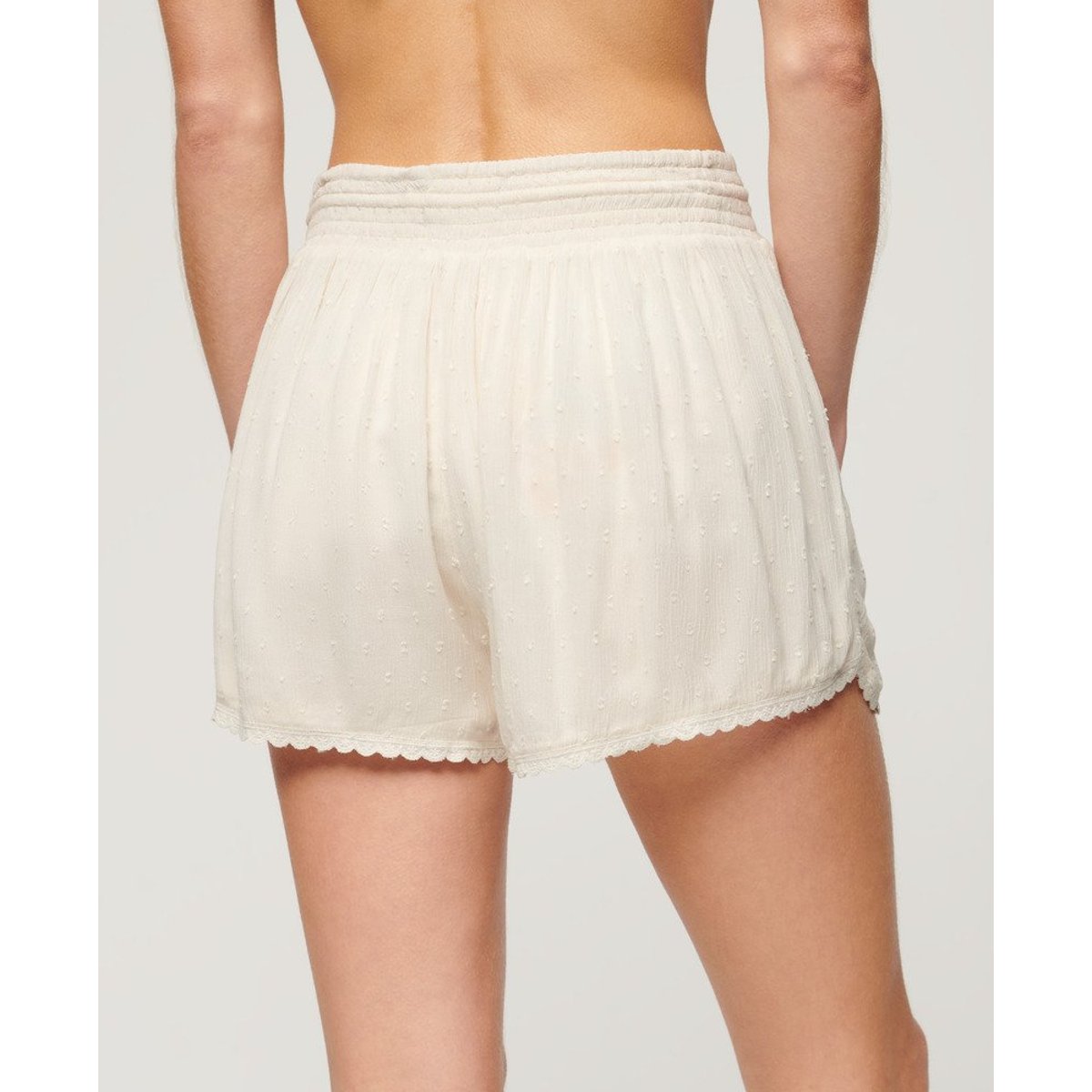 Short de plage Vintage grège, SUPERDRY