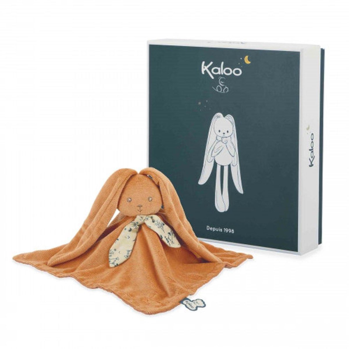 Doudou lapin Lapinoo orange, KALOO