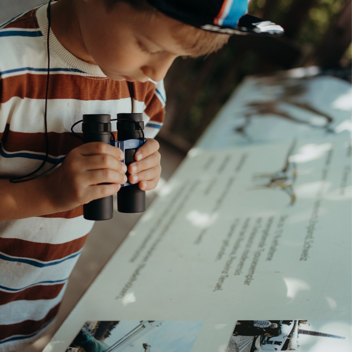 Jumelles KIDYBINOCULARS bleu, KIDYWOLF