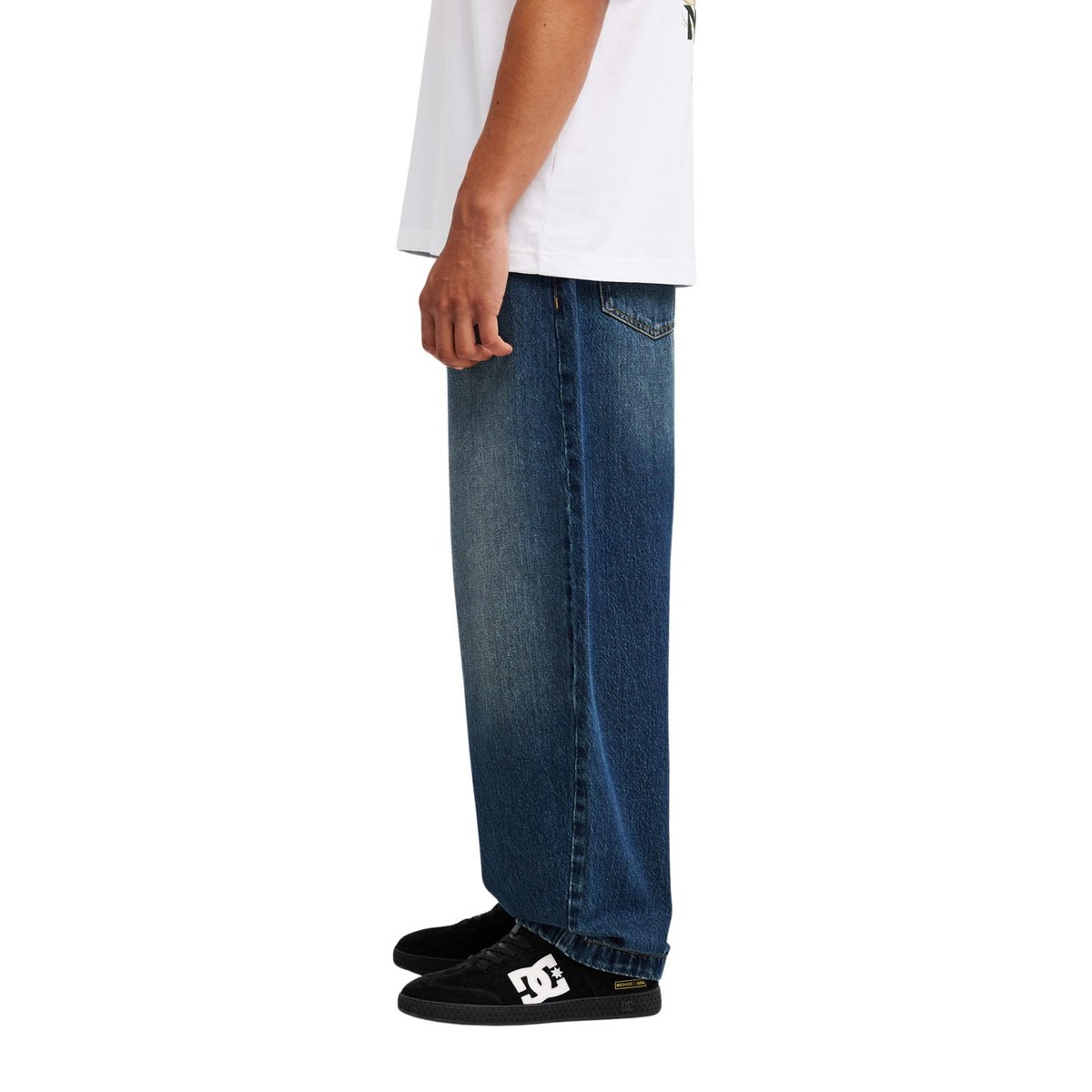 Jean coupe barrel BARREL DENIM. bleu dark denim, DC SHOES
