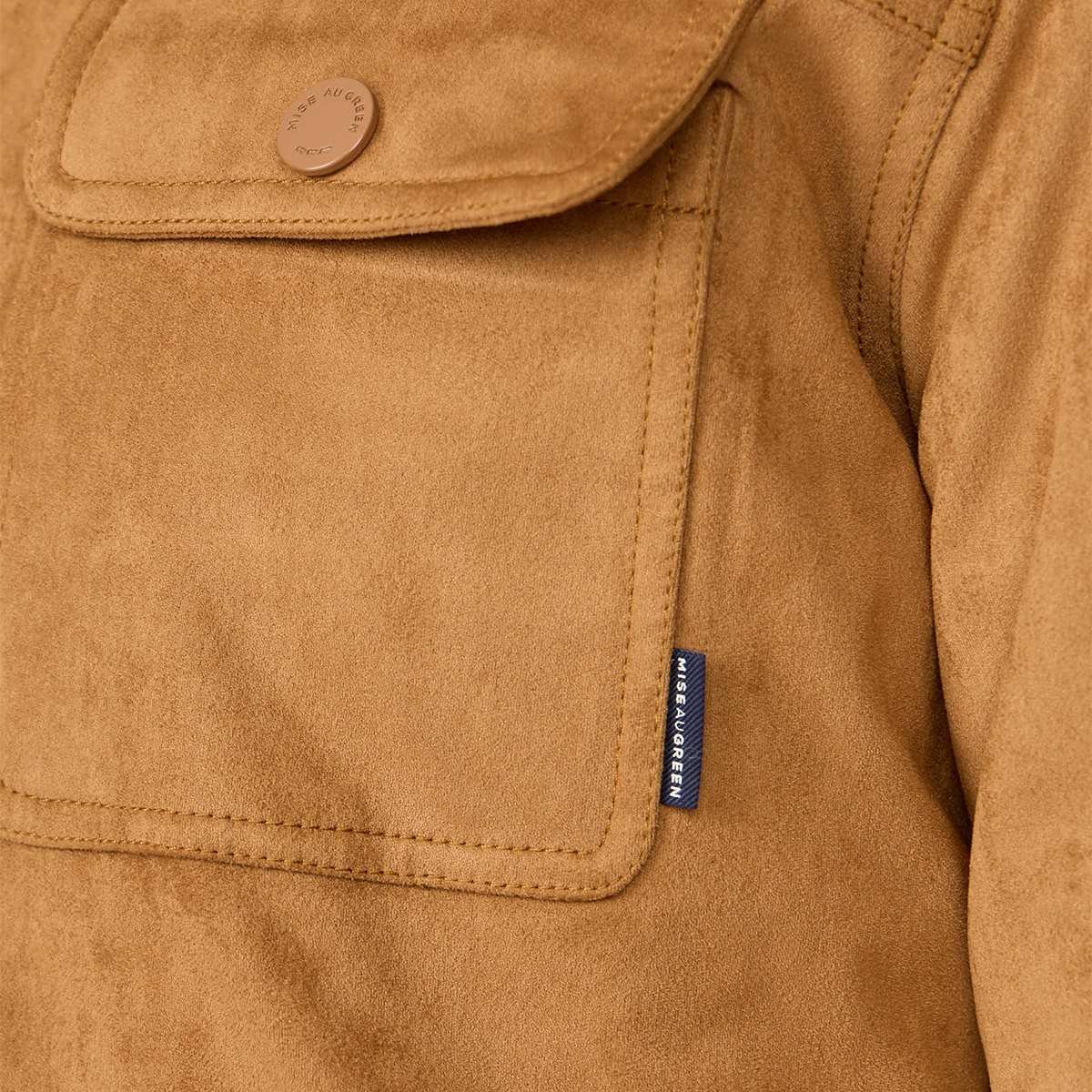Blouson Étienne camel, MISE AU GREEN