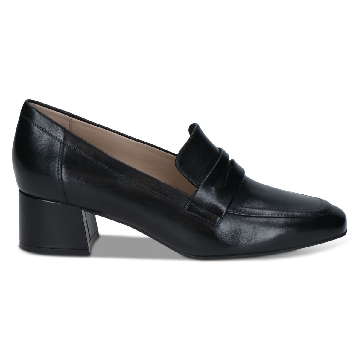 Trotteur en cuir noir nappa, CAPRICE