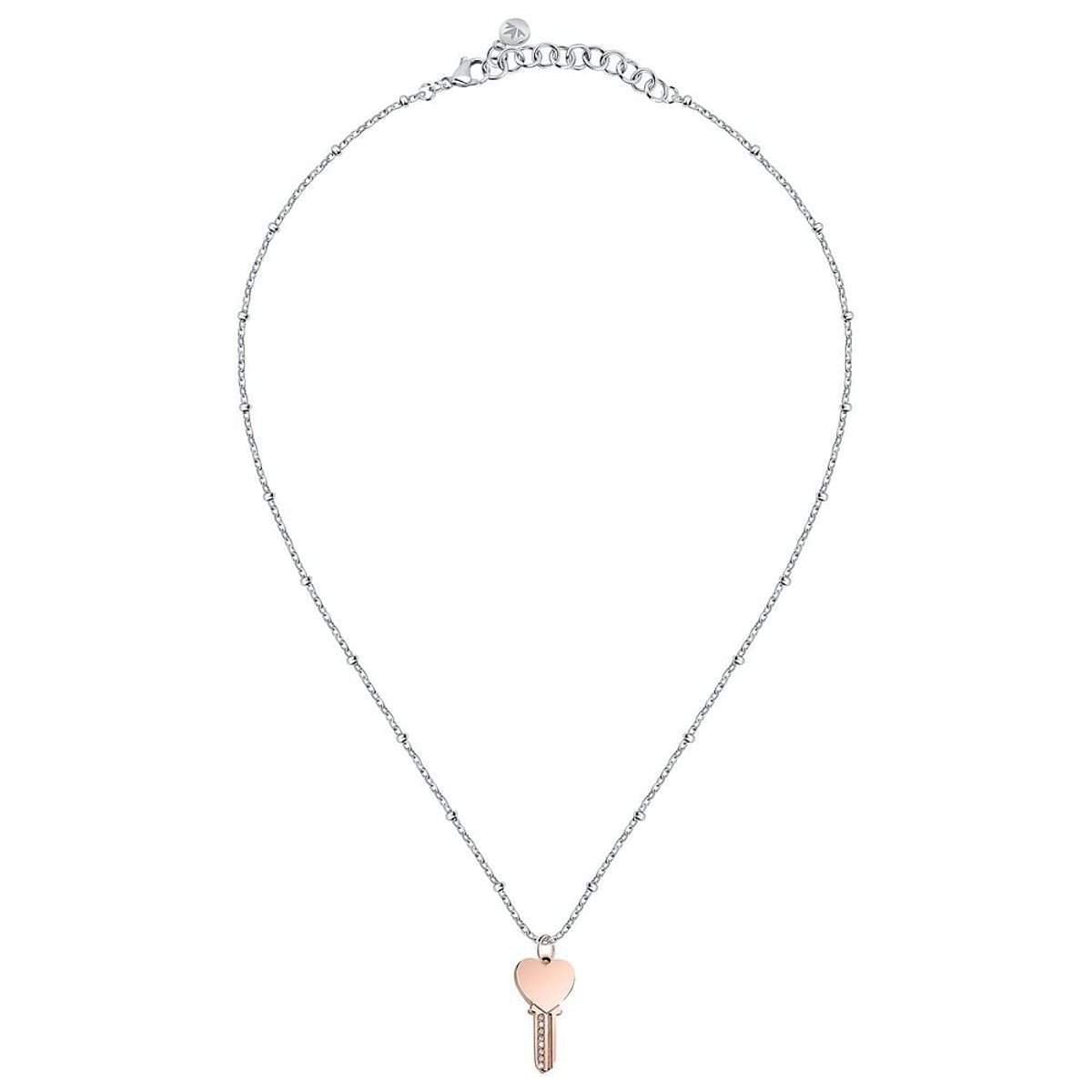 Colliers en Acier/oxyde de zirconium De Zirconium et Oxyde de zirconium or, MORELLATO