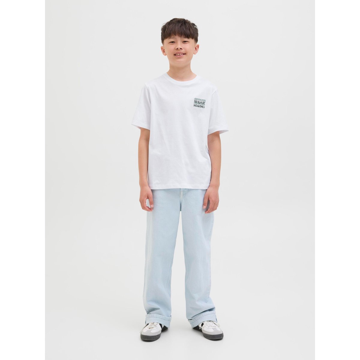 T-Shirt white, JACK & JONES JUNIOR