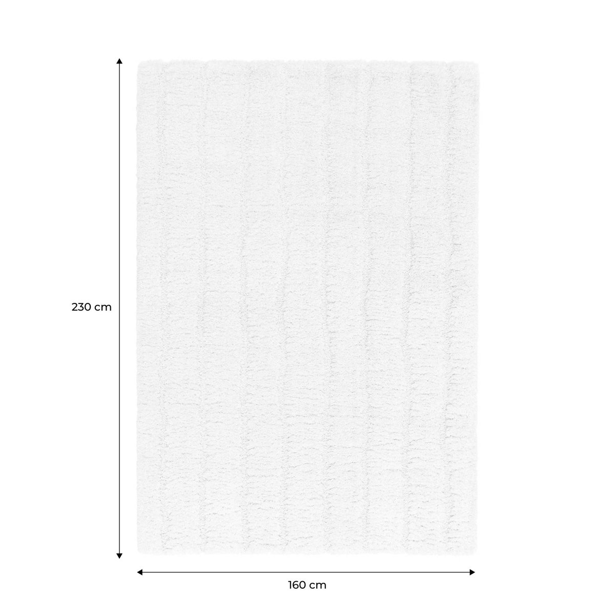 Tapis intérieur rectangulaire contemporain SOL crème, SWEEEK