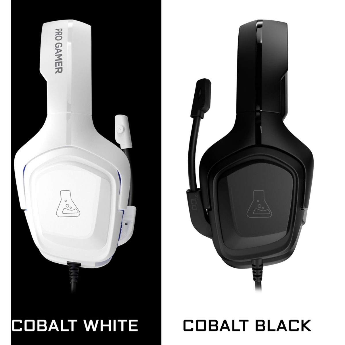 Casque gamer KORP-COBALT Noir noir, THE G-LAB