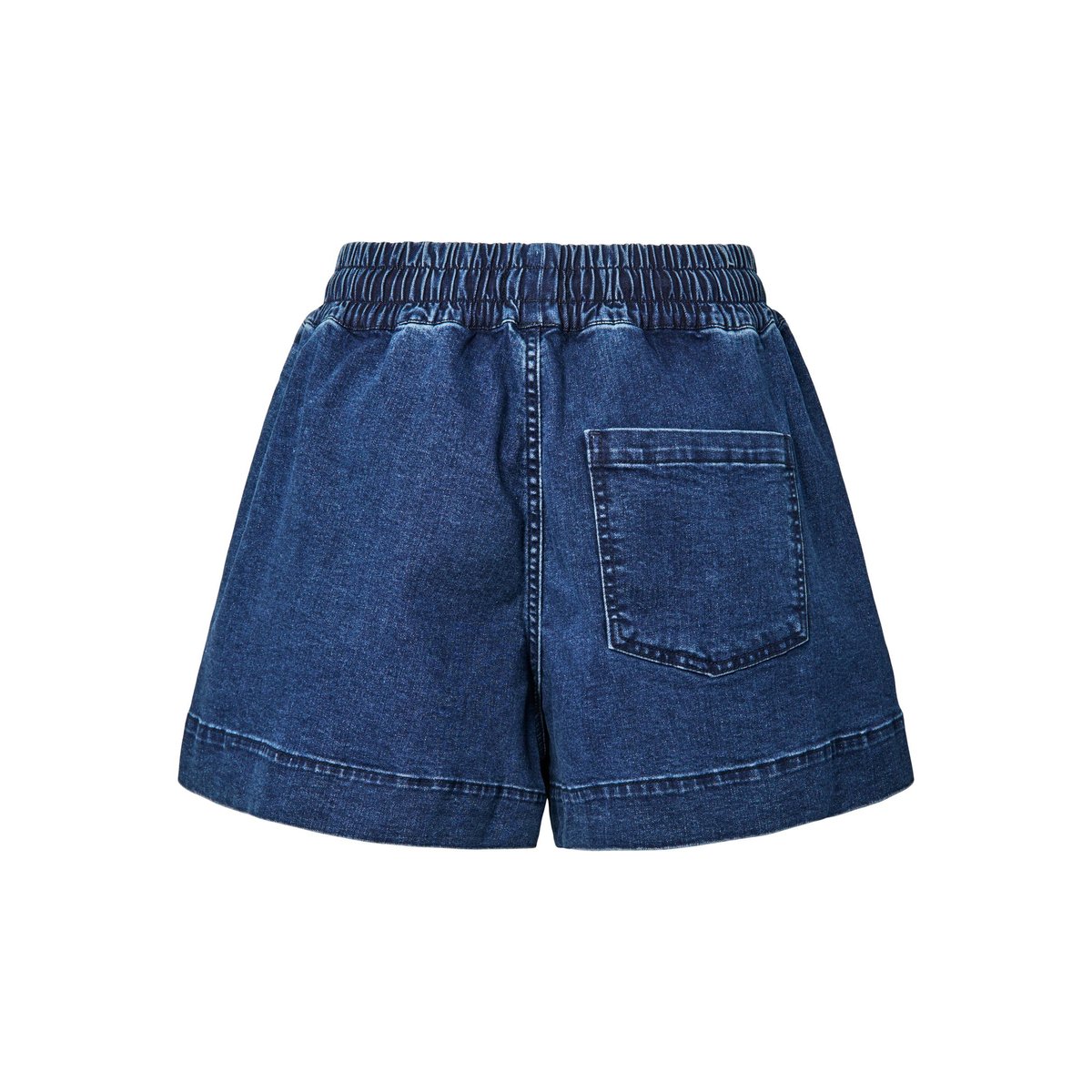 Shorts En Jean dark blue denim, PIECES