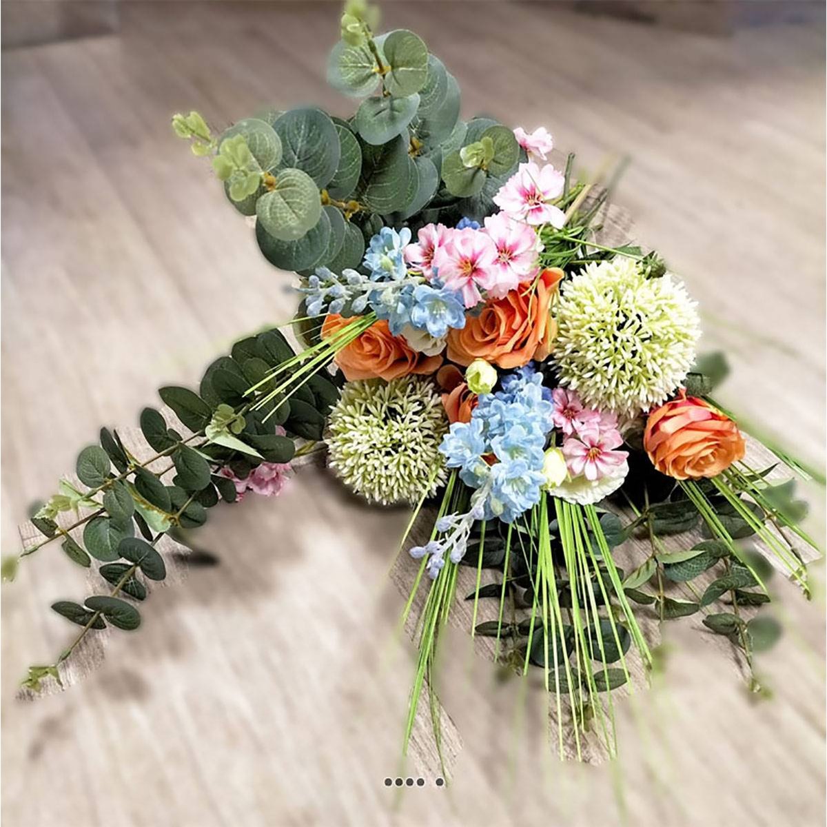 Superbe bouquet de fleurs artificielles v019845, ARTIFICIELLES