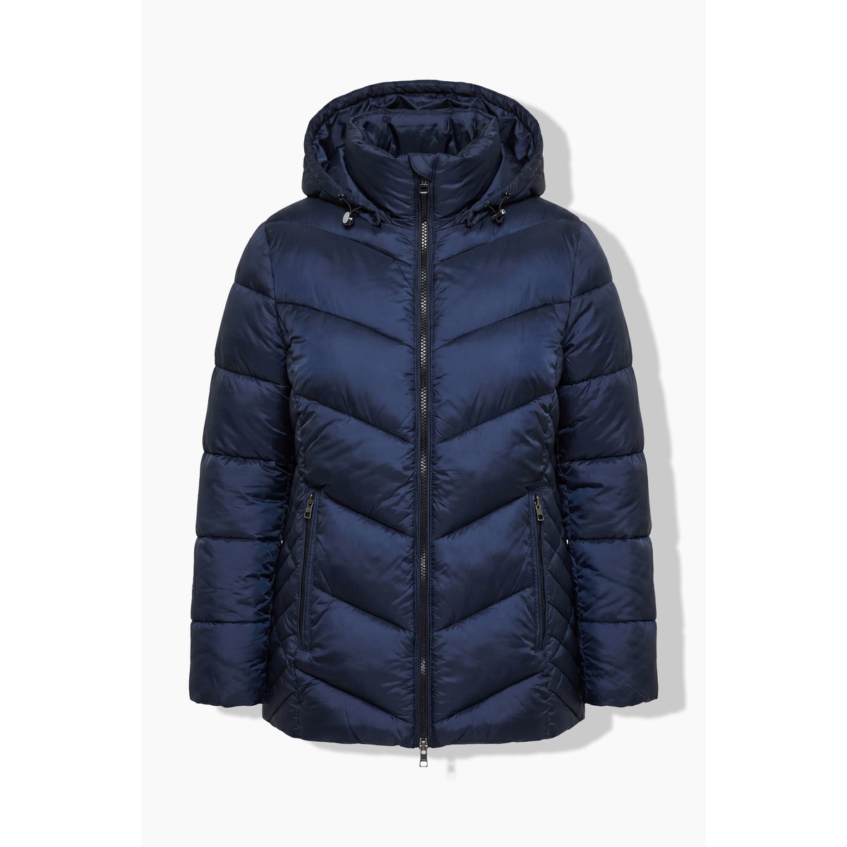 Veste matelassée HYPRAR, capuche amovible marine, ULLA POPKEN