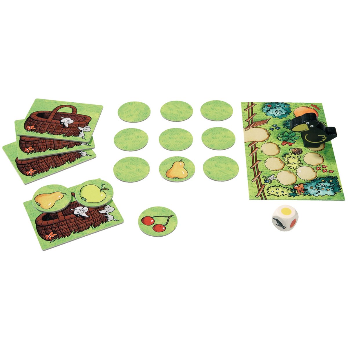 Le verger jeu de mémoire jaune, HABA