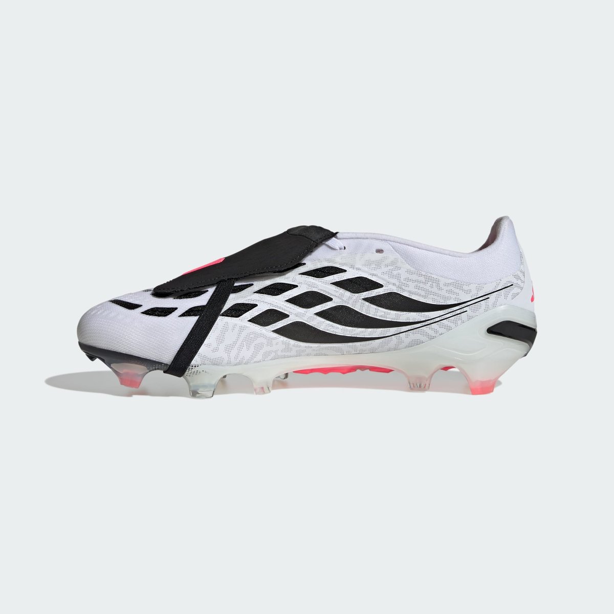Chaussure De Football Languette Rabattue Predator Pro Terrain Souple Chaussure De Football Languette Rabattue Predator Pro Terrain Souple cloud white / solar turbo / core black, adidas Performance