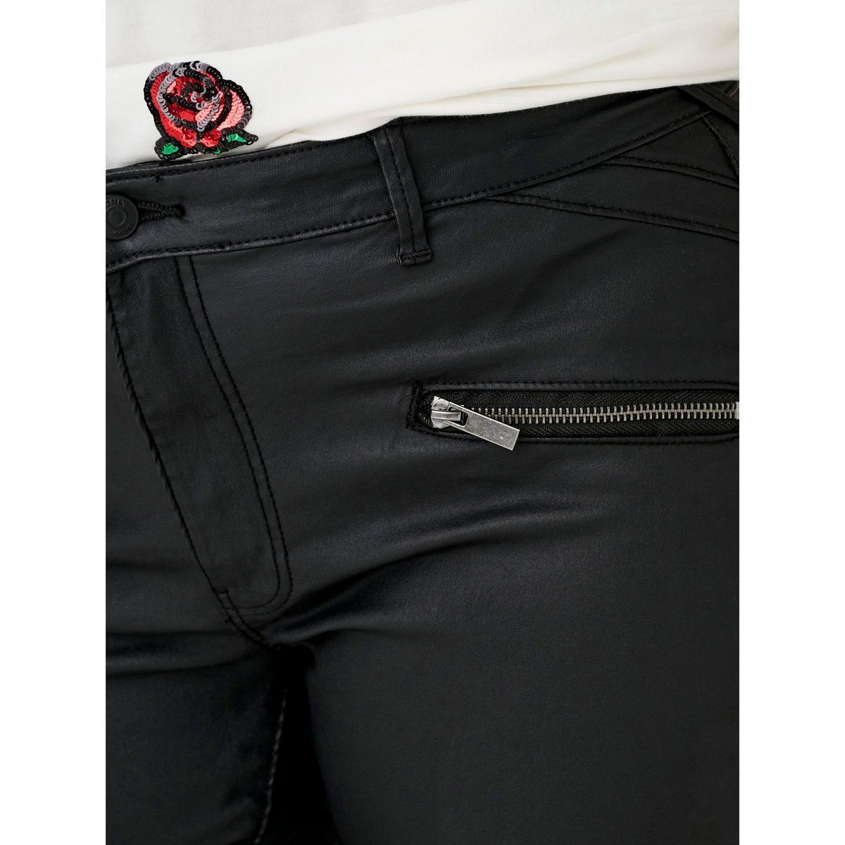 Pantalon noire - black, ONLY CARMAKOMA