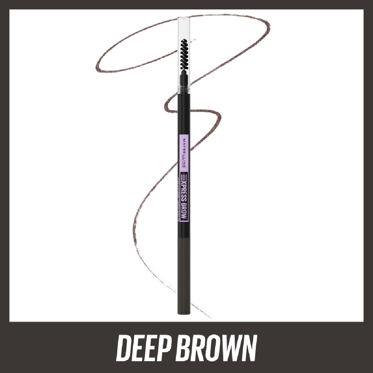 Crayon à Sourcils Brow Ultra Slim deep brown, MAYBELLINE NEW YORK