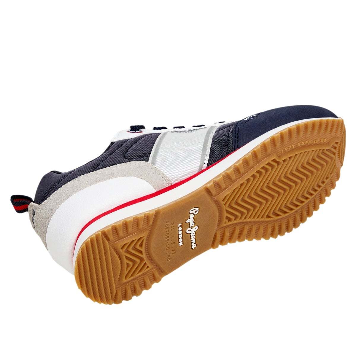 Baskets Combinées marine, PEPE JEANS
