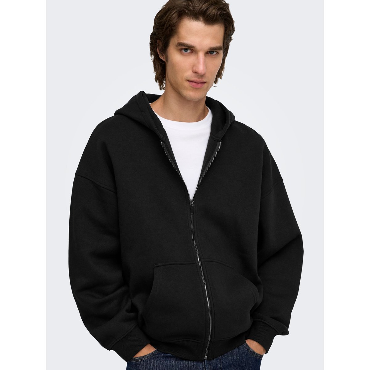 Sweat À Capuche black 1, ONLY & SONS