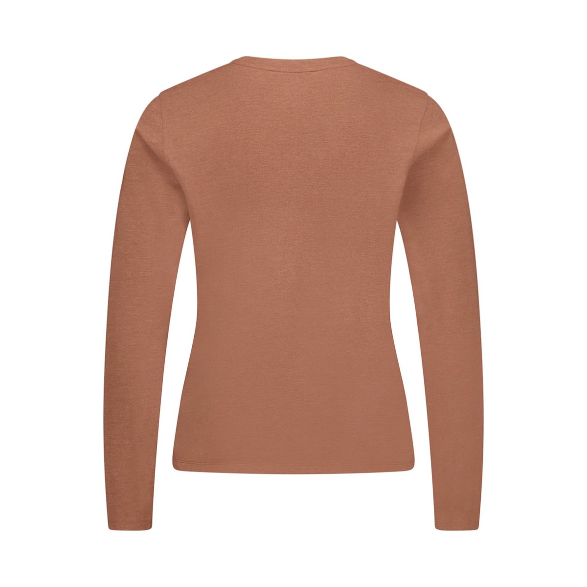 Haut casual à encolure ronde dark brown melange, BETTY & CO