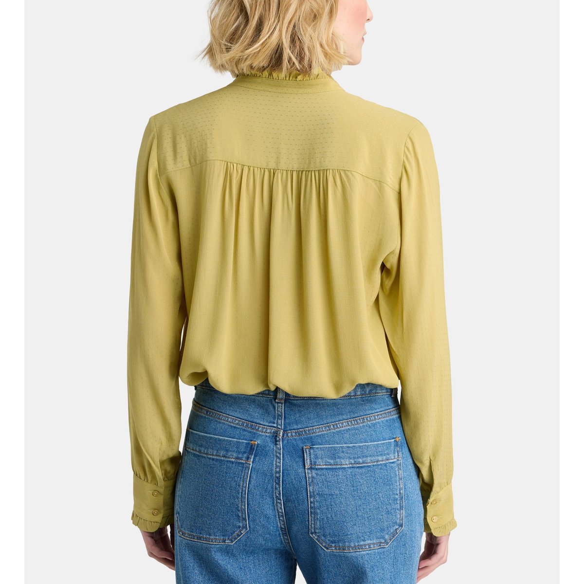 Chemise detroit jacq droite kaki clair, GALERIES LAFAYETTE