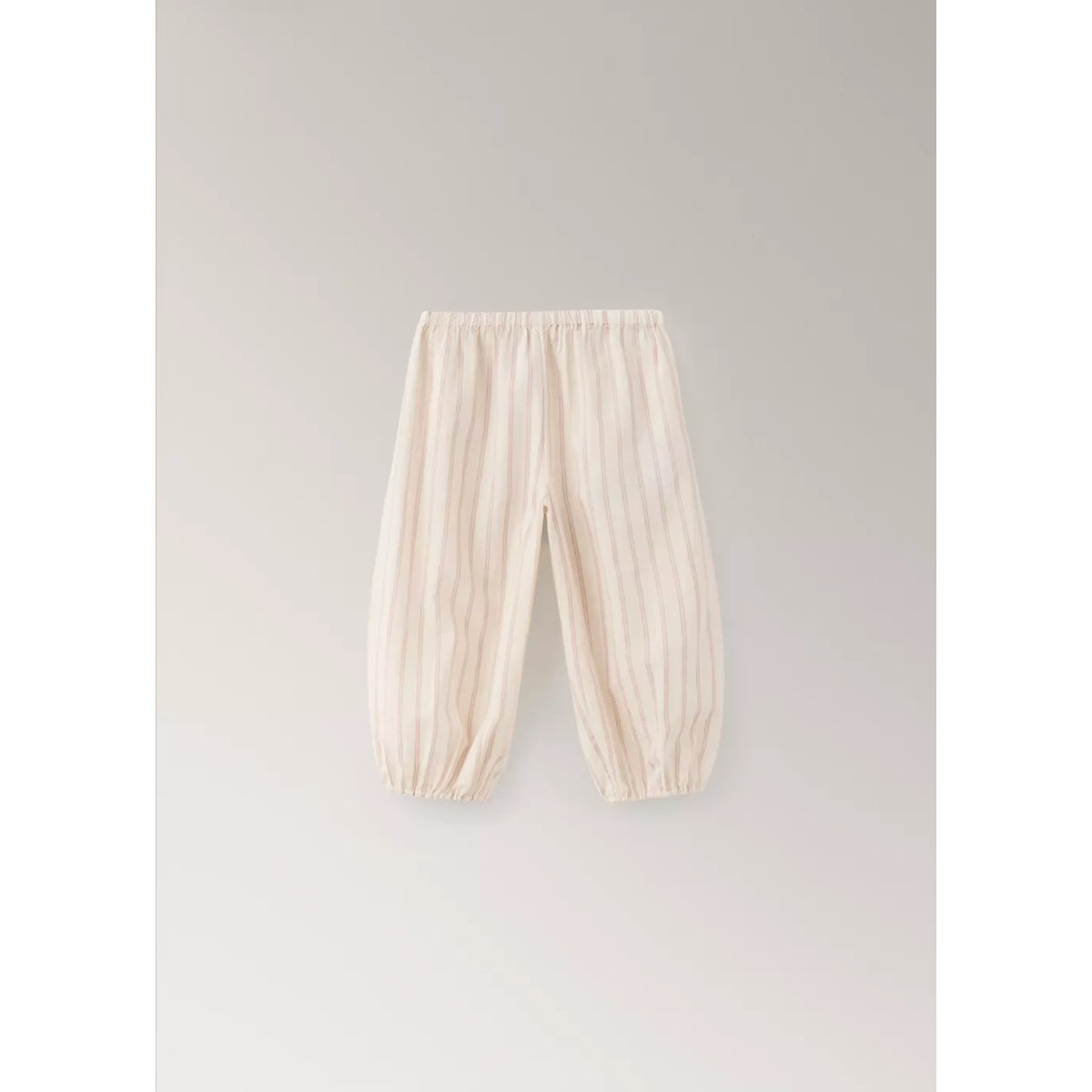 Pantalon pyjama rayures nude, MANGO HOME