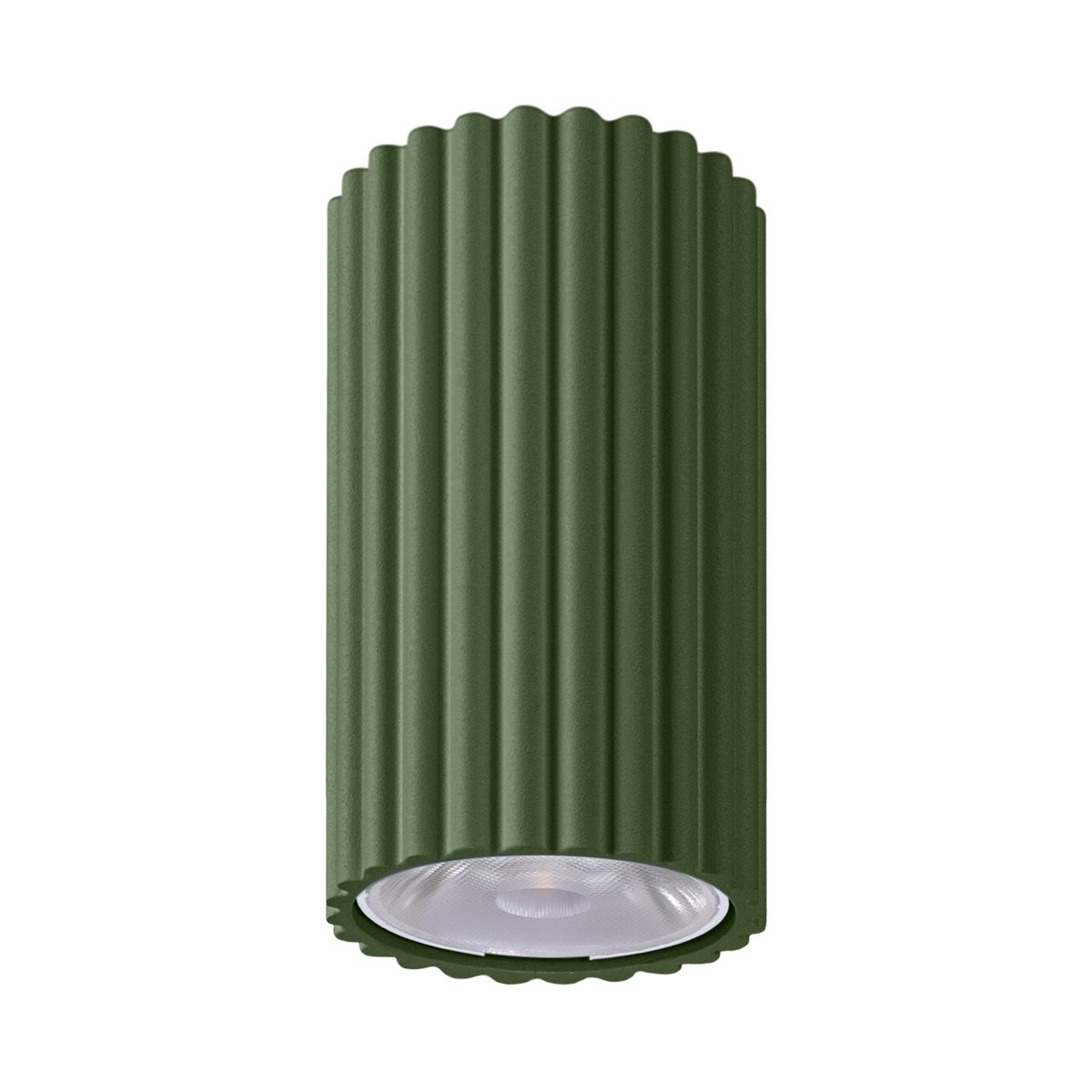 Plafonnier Aluminium Vert Olive LED 1 Ivar vert olive, EDEN