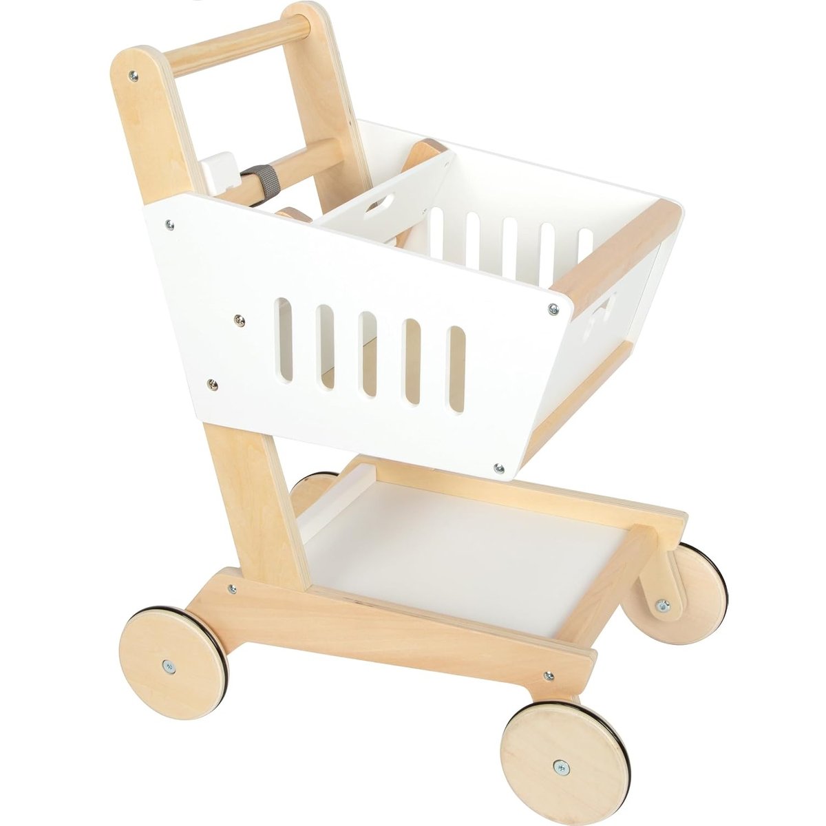 Caddie en bois FRESH blanc, SMALL FOOT COMPANY