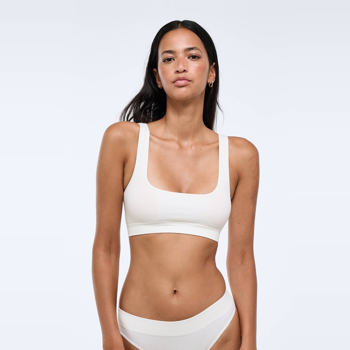 Brassière avec pads amovibles AGNES sans coutures ecru, MONOPRIX