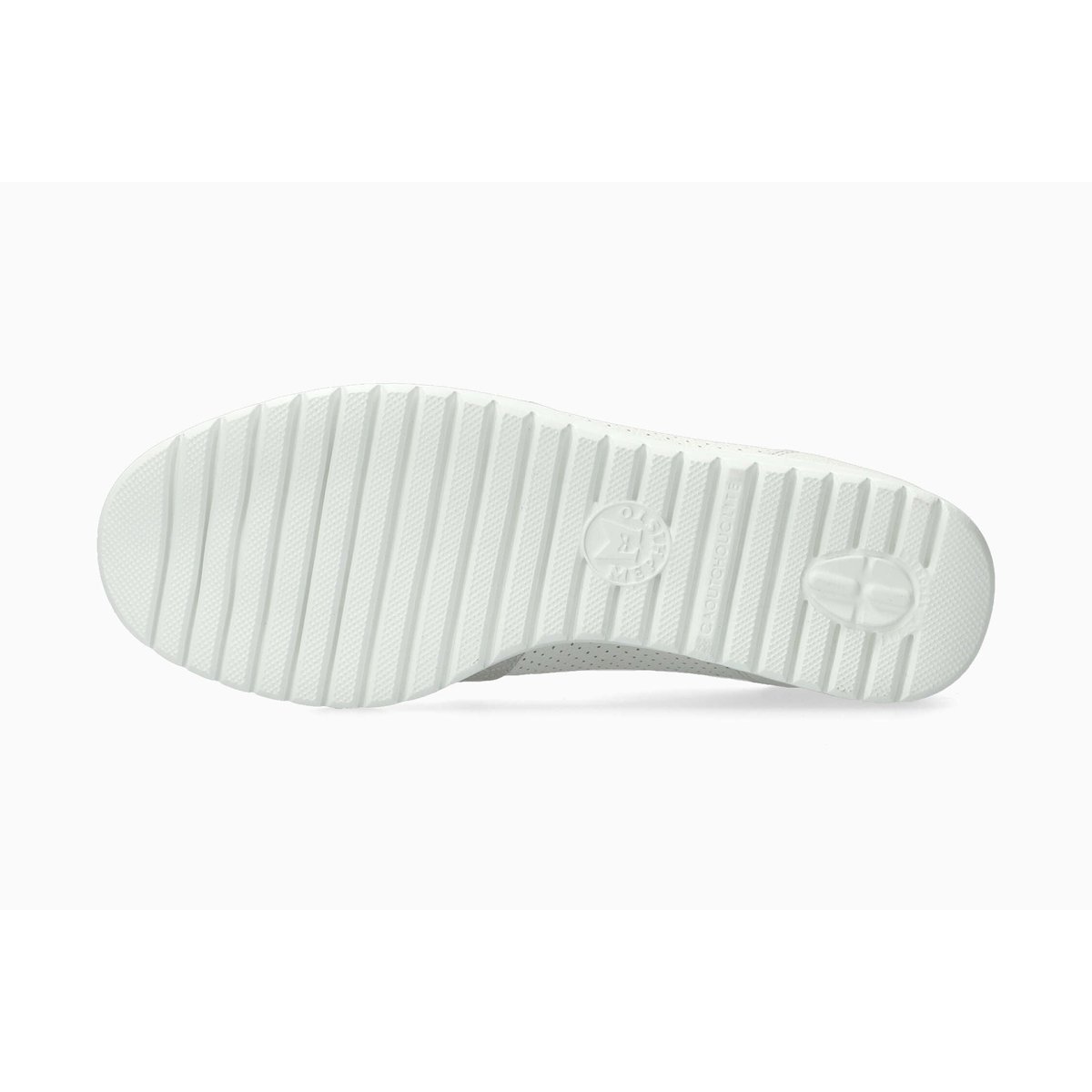 Baskets en cuir IASMINA PERF blanc pur 514, MEPHISTO