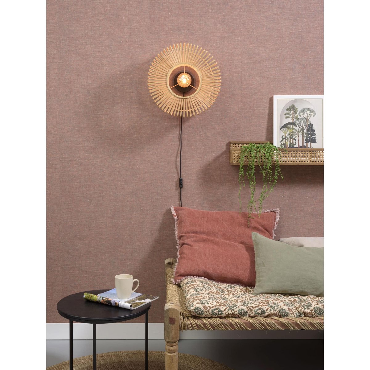 Applique Bambou BROMO naturel, GOOD & MOJO