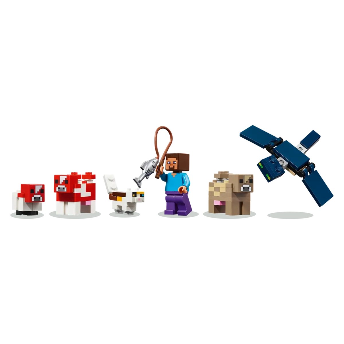 Minecraft La maison des Champimeuhs multicolore, LEGO
