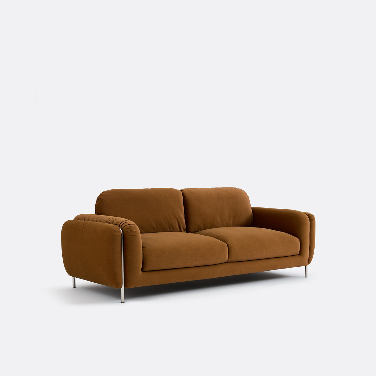 3-Sitzer-Sofa, Giorgia karamell, LA REDOUTE INTERIEURS
