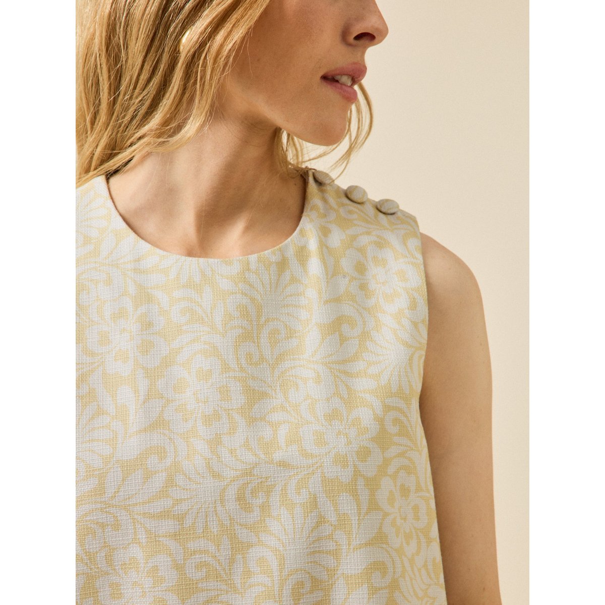 Robe chasuble imprimé Wallpaper imprimé wallpaper, CYRILLUS
