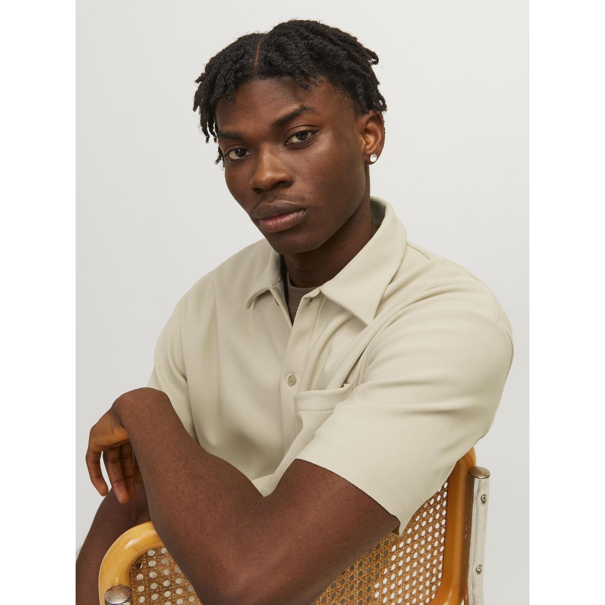 Chemise De Vacances marron - fields of rye 1, JACK & JONES