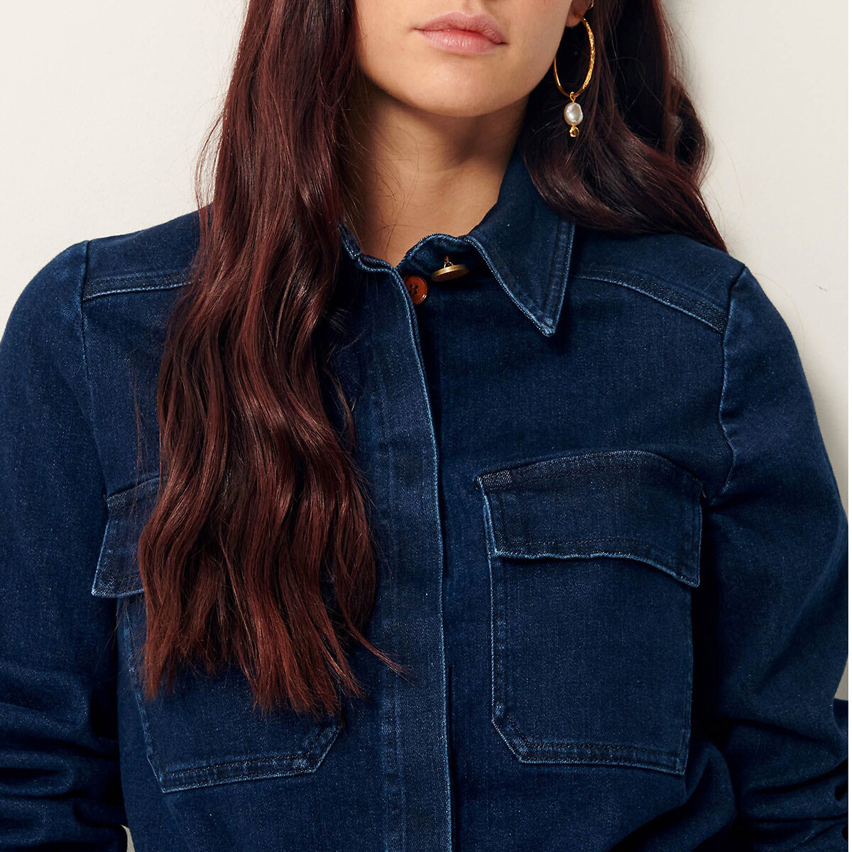 Chemise en jean manches longues GUGGEN brut, SESSUN