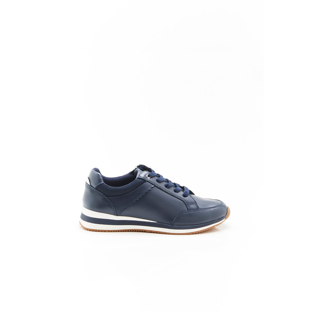 Baskets Amortyl finitions croquets bleu marine, DAMART