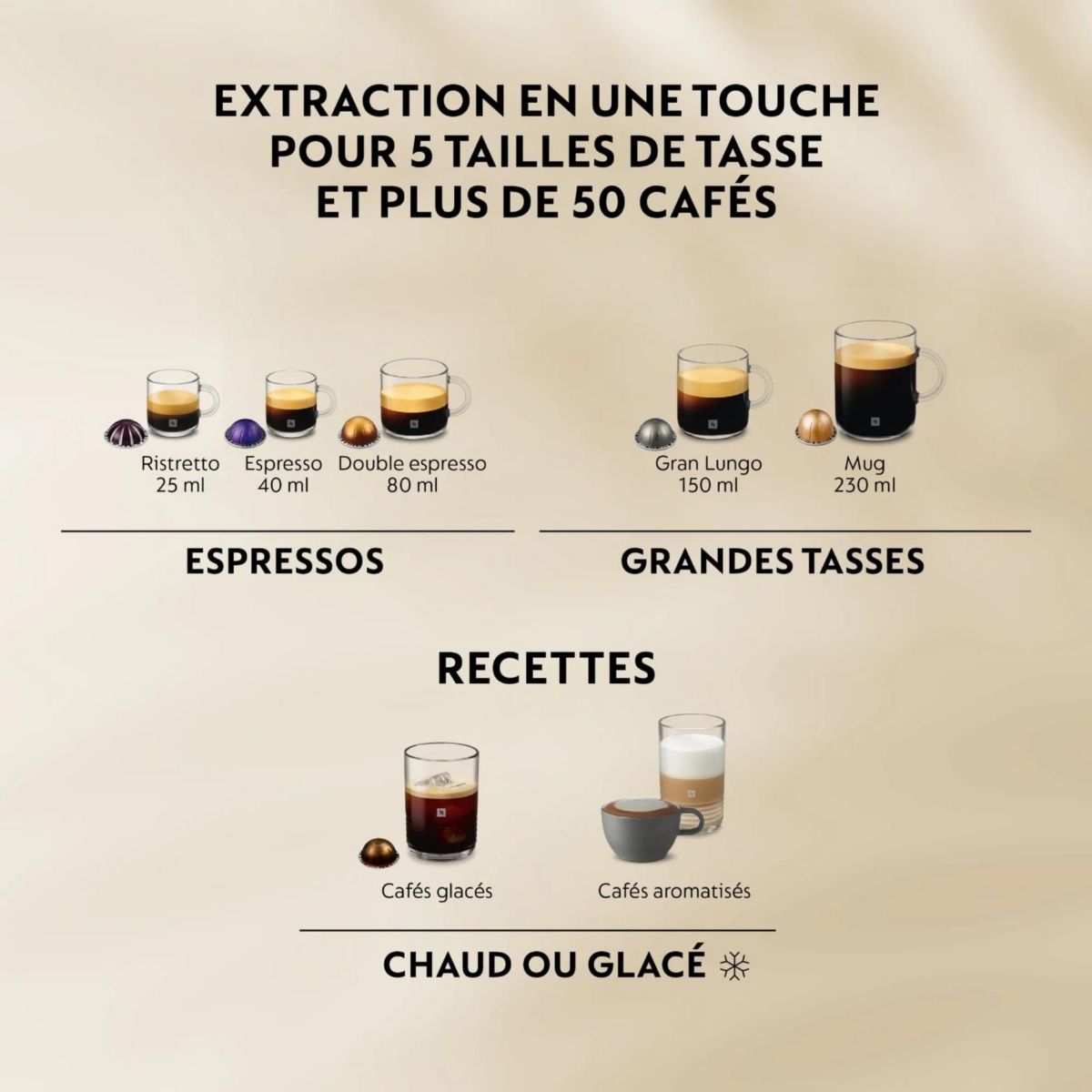 Cafetière à dosettes VERTUO UP Noire YY5859FD couleur unique, KRUPS