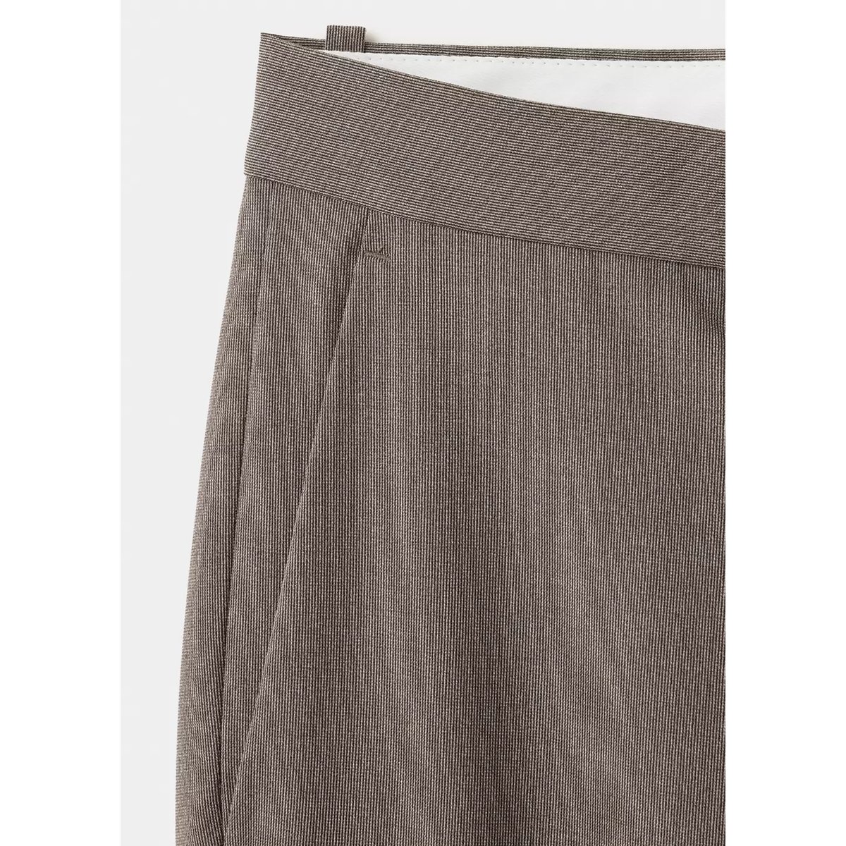 Pantalon de costume London regular-fit marron moyen, MANGO MAN