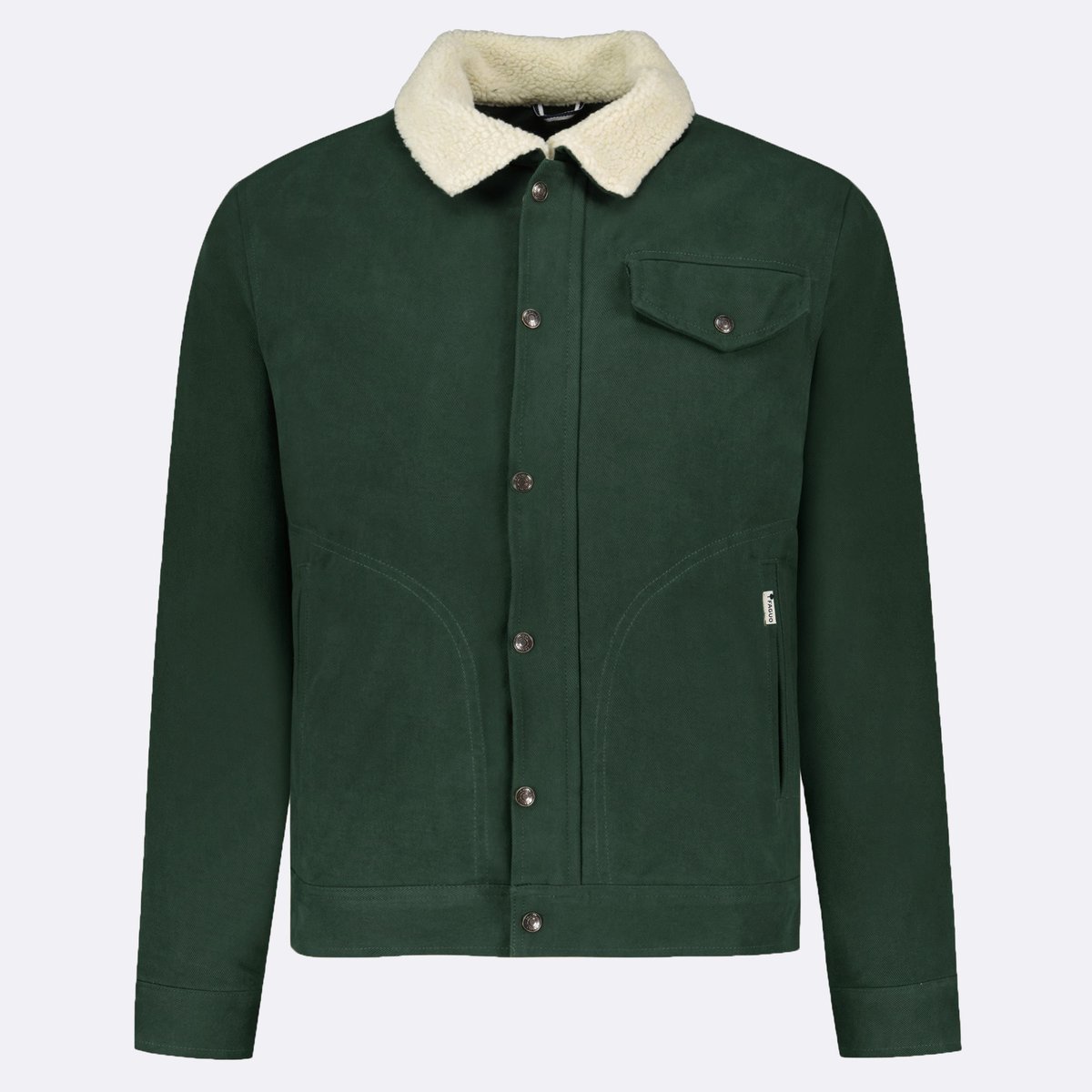 Veste coton SEILLON vert foncé, FAGUO