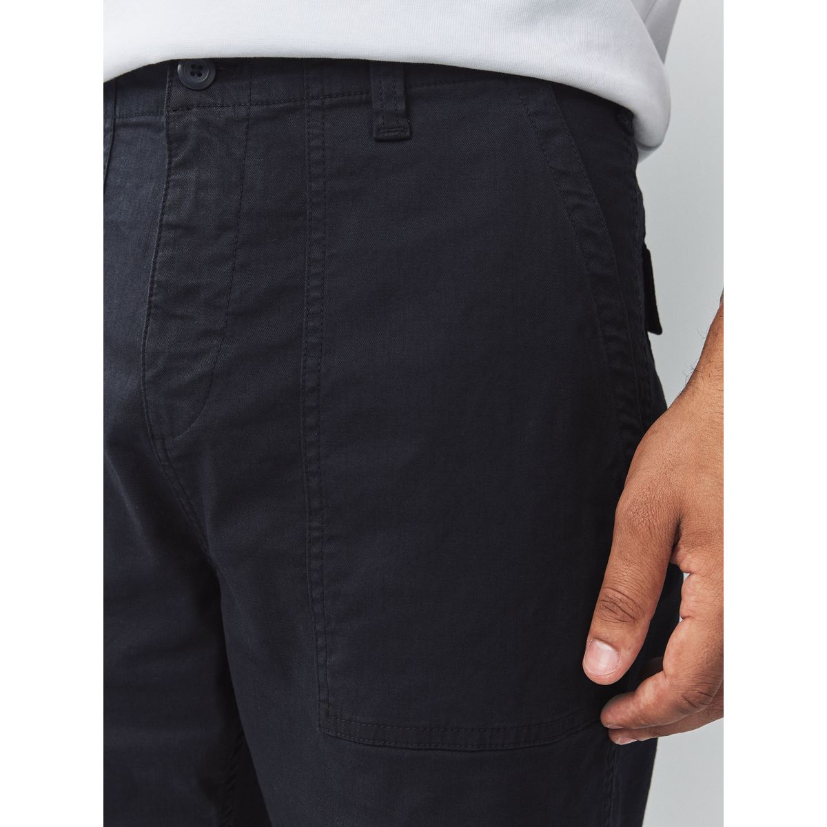 Pantalon stretch en authentique bleu marine, NEXT