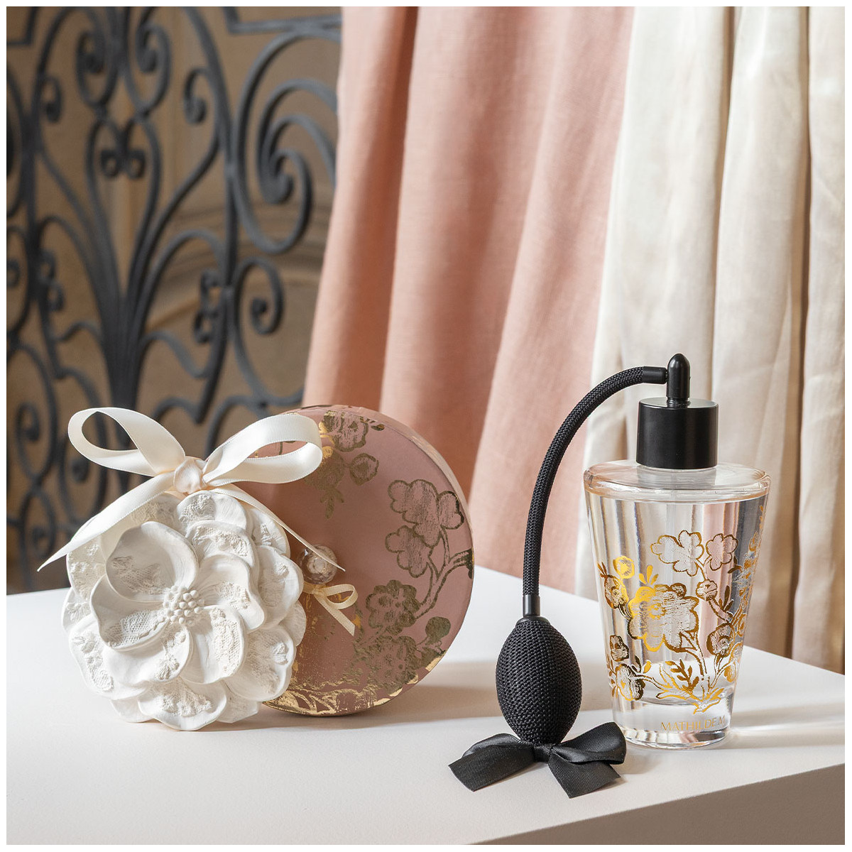 Parfum d'ambiance Bois de Cachemire TRÉSOR DE FLEURS transparent, MATHILDE M