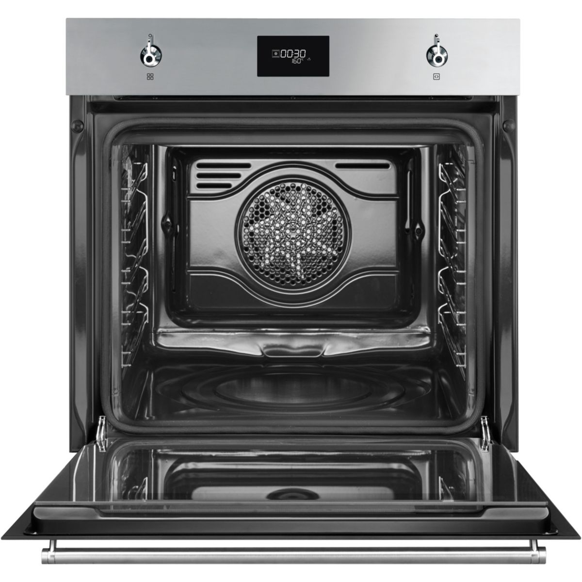 Four encastrable SFP6301TVX - Pyrolyse - Chaleur pulsée - Porte froide inox, SMEG