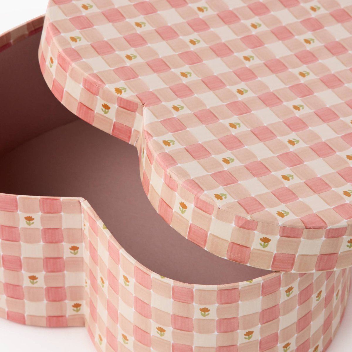 Boite de rangement coeur sorbet, MONOPRIX