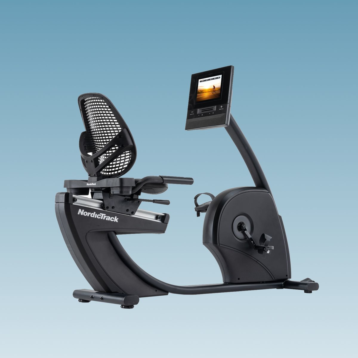 PACK Vélo Semi-Allongé GX10 + 1 an de coaching iFIT noir, NORDICTRACK