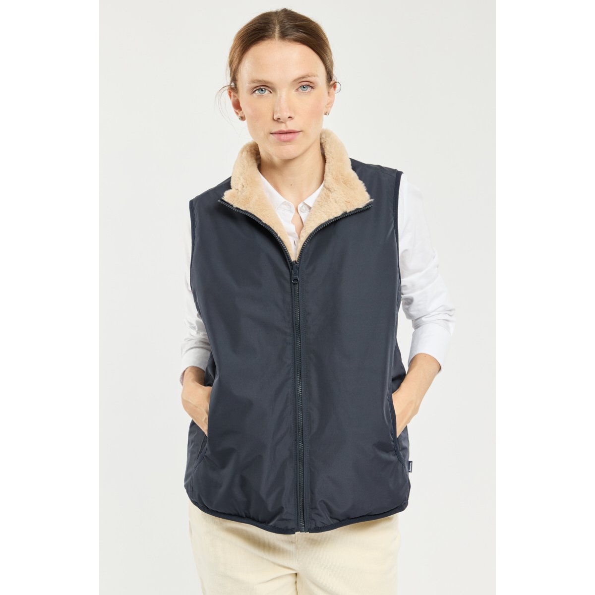 Veste résersible BIELLA navy, BERMUDES