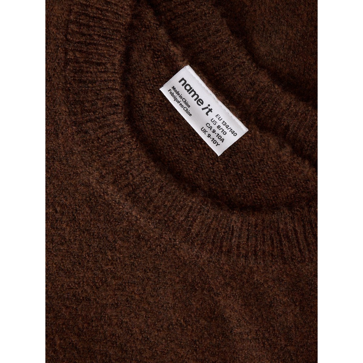 Pull En Maille marron - pinecone1, NAME IT