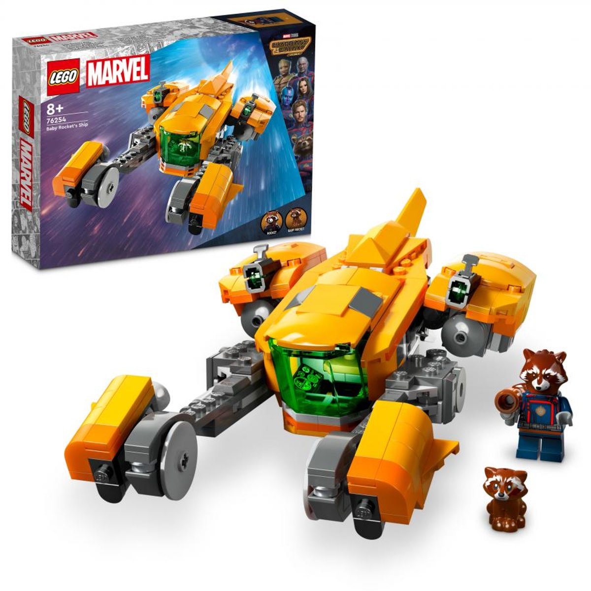 Marvel Le vaisseau de Bébé Rocket multicolore, LEGO