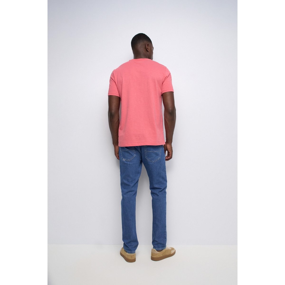 T-SHIRT AVEC BRANDING rouge, SALSA JEANS