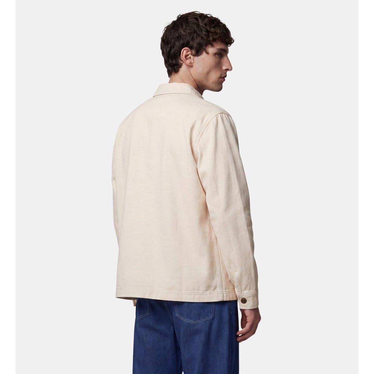 Surchemise surnim en denim coton écru, GALERIES LAFAYETTE