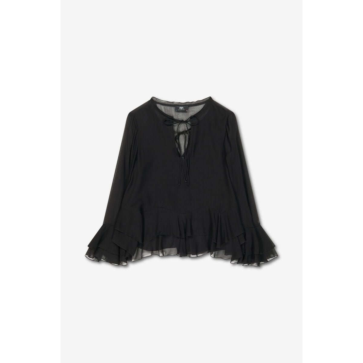 Top VOLA black, LE TEMPS DES CERISES